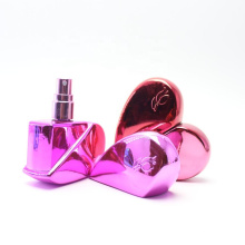 empty red purple color heart perfume bottle GPB-10T